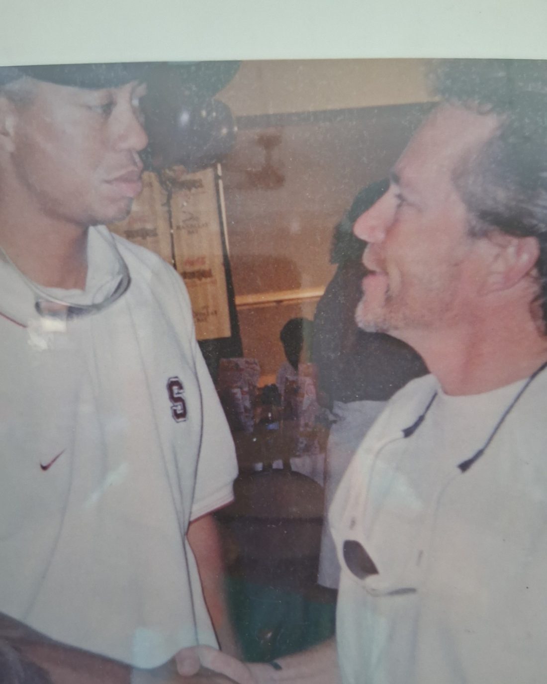 Talking shop at a Colorado golf tournament